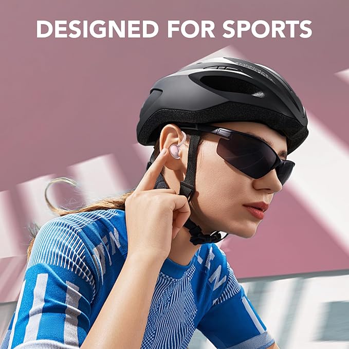 KT1 Bluetooth Headphones Wireless Earbuds 72hrs Playtime Wireless Charging Case Digital Display, Ear Buds with Earhook,IPX7 Waterproof, Deep Bass 2.0,Over-Ear Earphones for Sport Running