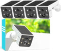Vicohome 4CG6L Best 2K Solar Security Camera Wireless Outdoor System,No NVR Needed,Battery Powered,Easy to Setup,Motion Detection,Two Way Audio,Color Night Vision,SD Slot,180 Days Exchange Policy