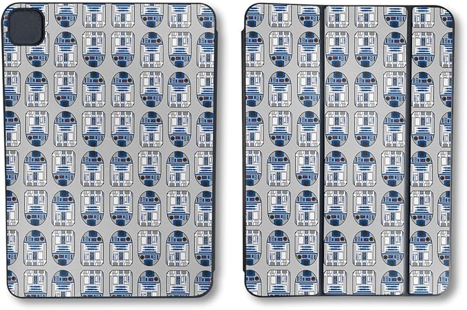 Skin Compatible with Apple Smart Folio for iPad Pro 13-inch (M4/M5) 2025 - Galaxy Bots - Premium 3M Vinyl Protective Wrap Decal Cover - Easy to Apply | Crafted in The USA by MightySkins