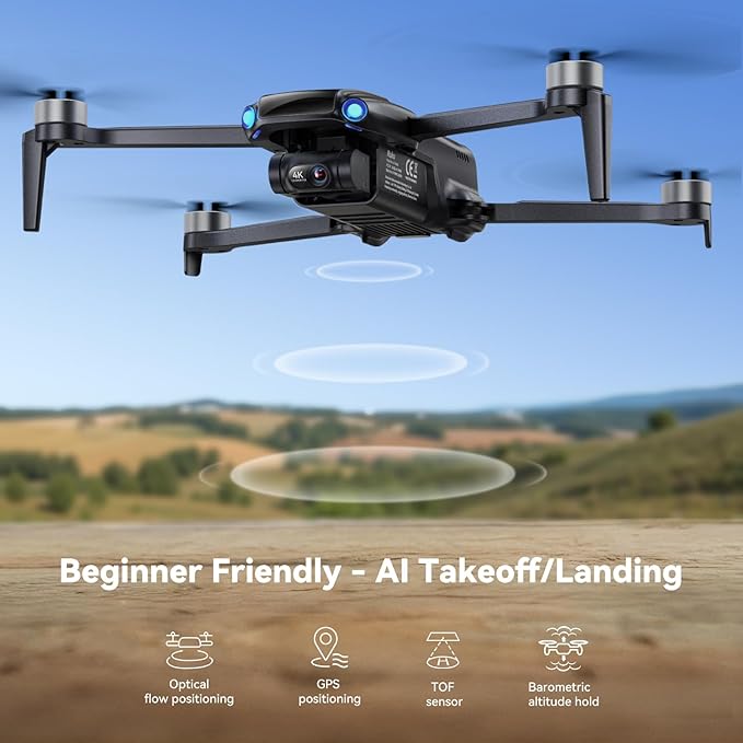 Ruko Drone with 4K UHD Camera for Adults with 3-Axis Gimbal, 8K Photo, Under 249g FAA-Exempt, 96 Mins Flight (3 Batteries), 20,000ft Transmission, GPS with Beeper, Auto Return, Beginner Friendly
