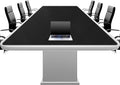 CENNBIE MAX220 86.6" x 39.4" Leather Desk Mat Protector, Extra Large Leather Desk Pad for Full Desk - XXL Super Large Mouse Pad (Black)
