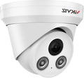 5MP PoE IP Camera Outdoor, Security Network Camera with Mic, 2.8mm Lens Wide Angle, Smart Human/Vehicle Detection, 98ft IR Night Vision, IP67 Waterproof, BlueIris, NDAA Compliant, Upgraded for PG2345I