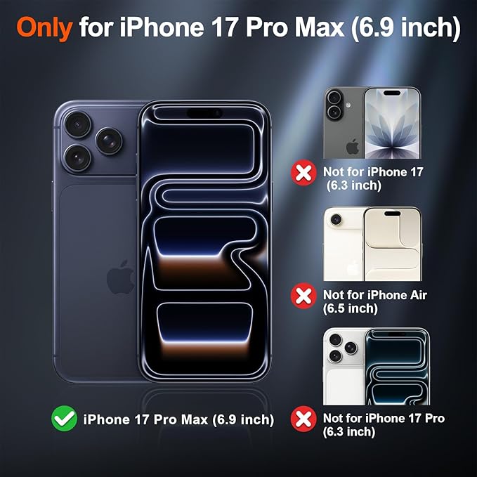 SUPFINE Magnetic for iPhone 17 Pro Max Case (Compatible with MagSafe)(Military Grade Drop Protection) Translucent Matte Shockproof with Anti-Fingerprint Phone Cover,Light Pink