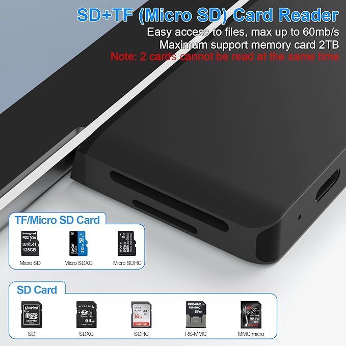Surface Pro 9/Pro 11 Hub Docking Station with 4K HDMI, Thunerbolt 4(8K Video+40Gbps+100W Power), 100M Ethernet, USB3.0, SD TF Card Slot, 3.5mm Audio, Triple Display for Surface Pro 9/Pro X Accessories