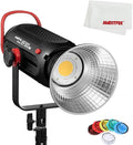 AMBITFUL EF300 Aurora COB 300W 5600K Professional Photography Fill Light Fx Lighting Effects, Wireless Control, Quiet Mode, Suitable for Photography, Studio, Showroom and Makeup (EF300)