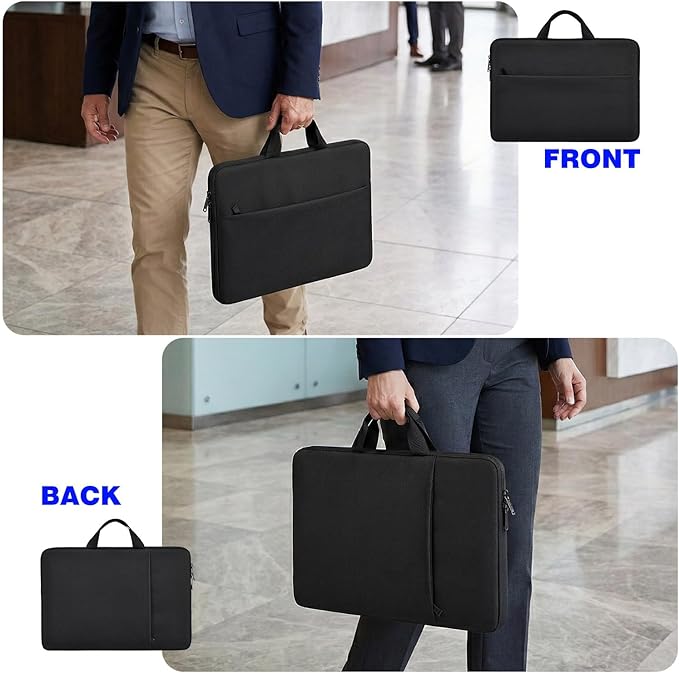 24 Inch Large Portable Monitor Case, Protective Carrying Sleeve for Ygretyrjh 24"/Hyangin 24"/Flytocca 23.8"/Redalf 23.8"/KEFEYA 23.8" Inch Large Portable Monitor with Stand Case Bag, Black