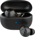 JLab Go Pop ANC, True Wireless Earbuds, Active Noise Cancelling, Bluetooth Earbuds with Charging Case, Black