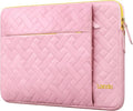 Lacdo 13 Inch Laptop Sleeve Case for 13 inch MacBook Air M5 A3449 (2026), M4 A3240 2025, M3 A3113, M2 A2681, M1 A2337 A2179 A1932 | 13 inch MacBook Neo A18 Pro A3404 (2026) Computer Bag, Sakura Pink