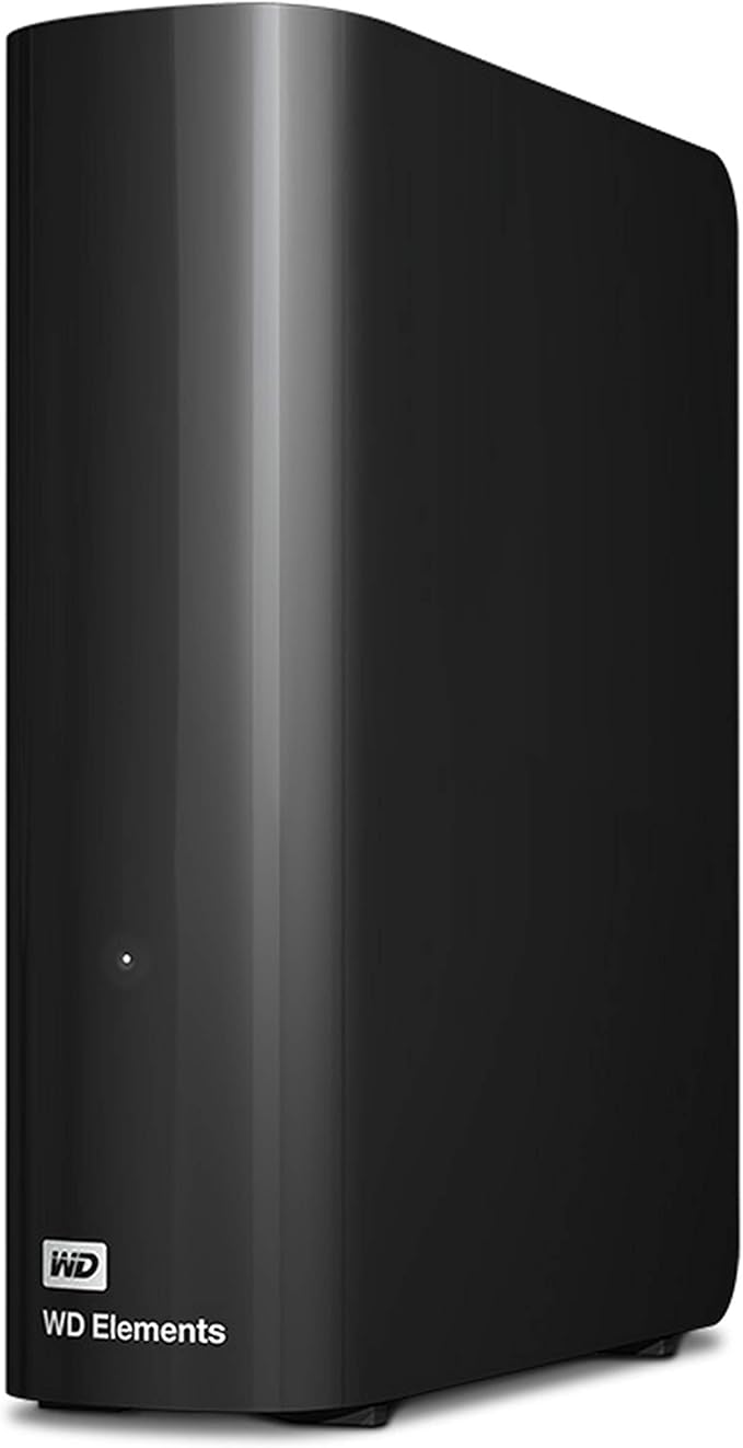 Western Digital 18TB Elements Desktop External Hard Drive USB 3.0 for plug-and-play storage - Western DigitalBWLG0180HBK-NESN