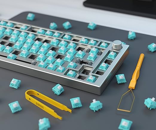 GLORIOUS Lynx Switch (LUBED) - 36x Linear PCB Mounted 5 pin Switches for Mechanical Keyboard - Linear Keyboard Switches - Pre Lubed Switches