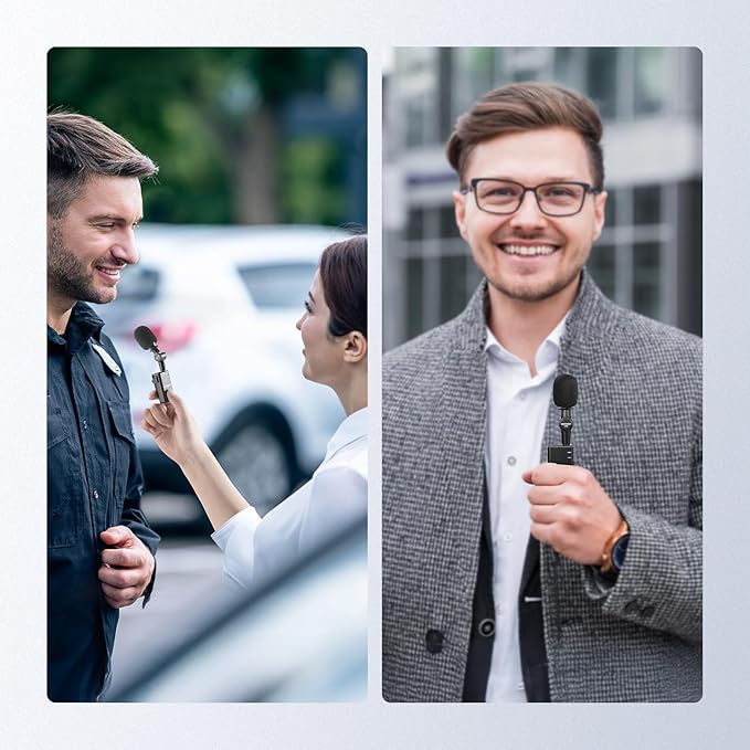 NEEWER 3.5mm TRS Omnidirectional Mini Microphone for DSLR Camera Recorder Vlog Podcast Interview, Compatible with Rode Wireless GO II DJI Mic CM28 CM31 Transmitter, CM4