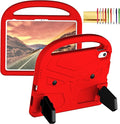 Dteck for iPad 10th Generation Case Kids 10.9 Inch 2022, Durable Lightweight Shockproof Protective Handle Stand EVA Foam Boys Girls Kids Proof Case for iPad 10th Generation 10.9 Inch 2022,Red