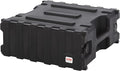 Gator Cases Pro Series Rotationally Molded 4U Rack Case with Standard 19" Depth; Made in USA (G-PRO-4U-19), Black