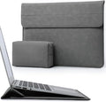 HYZUO 15-16 Inch Laptop Case Bag Sleeve with Stand Feature for MacBook Pro 16 M5/M4/M3/M2/M1 Pro/Max 2026-2019, XPS 15, MacBook Pro 15 2015-2012, Samsung Galaxy Book Flex 15, Dark Gray