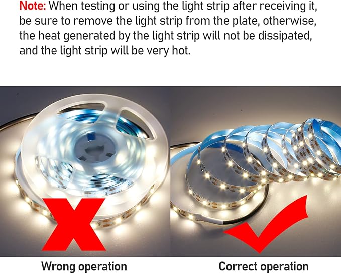 USB LED Strip Light Natural White 4000K 5V USB Powered 13.12ft/4M 240LEDs Flexible SMD2835 High Brightness No-Waterproof IP20 LED Tape Lights(2pcs x 6.6ft)
