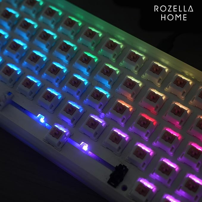 Holy Panda Tactile Switches, 67g, Pre Lubed, 3Pin MX, for Gaming Mechanical Keyboard Hot Swap RGB DIY with Switch Puller (35 PCS)