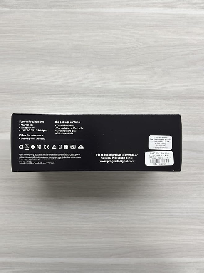 ProGrade Digital PG20 Pro Thunderbolt 4 Hub