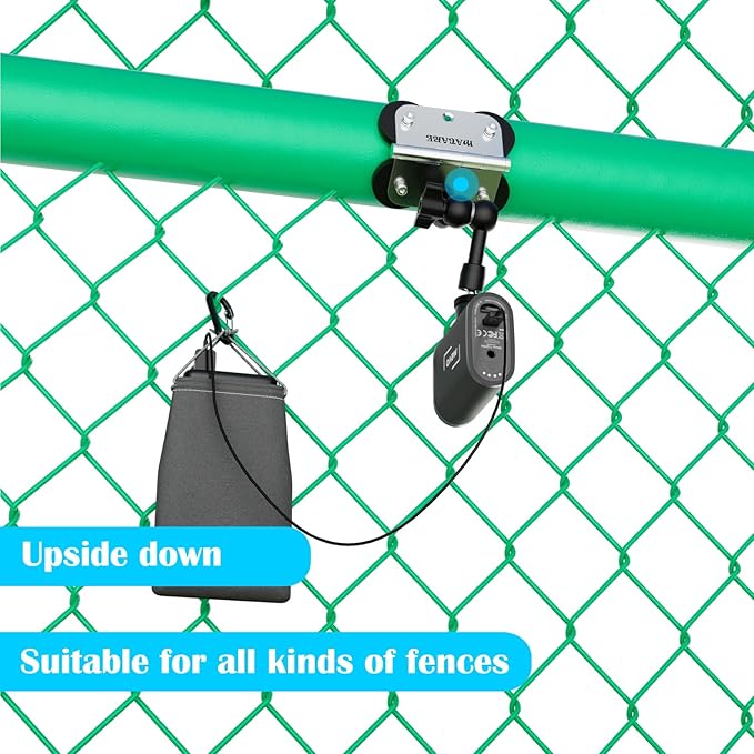 Magnetic Fence Mount for Mevo Start, GoPro, iPhone and Action Cameras - Mevo Camera Mount Streaming Kit for Game Changer Recording Baseball Games