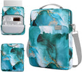 TiMOVO Laptop Sleeve Bag for MacBook Neo 13 inch 2026 Model A3404 with A18 Pro Chip, Handle Carrying Case with Shoulder Strap, Cloud Peacock Blue