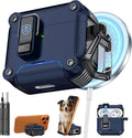 Inesore Compatible with AirPods 4 Generation Case,Secure Lock & Phone Stand Design,Compatible with MagSafe,Automatic Snap Switch Secure Cover for New AirPods 4th (2024)-Dark Blue