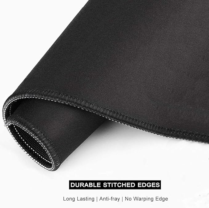 Auhoahsil Desk Mat, Ultra Large Mouse Pad, XXL Gaming Mousepad, Pretty Desk Pad, Big Extended Full Size Desktop Desk Matt for Keyboard, Laptop & Computer, 35.5 x 15.7 in, Colorful Flowers