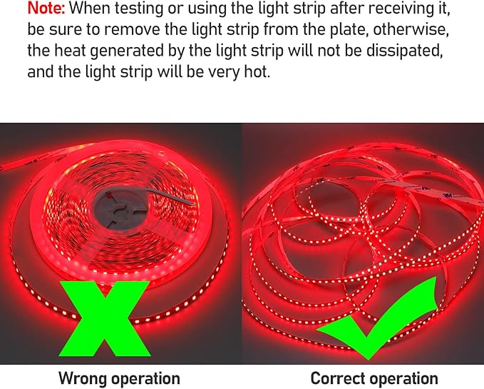 USB Red 620-625nm LED Strip Light 5V USB Powered 13.12ft/4M 240LEDs Flexible SMD2835 High Brightness No-Waterproof IP20 LED Tape Lights(2pcs x 6.6ft)