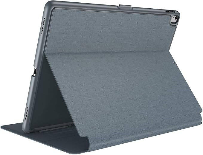 Speck Products Compatible Case for Apple 12.9-inch iPad Pro Case (2015 and 2017 Models), BalanceFolio with Magnets, Stormy Grey/Charcoal (90915-5999)