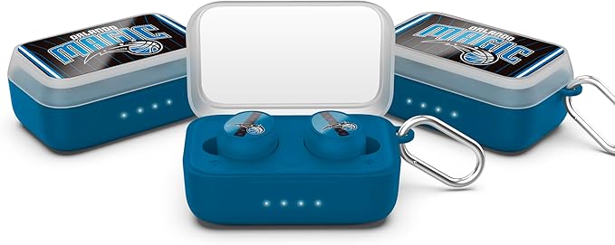 SOAR NBA Wireless Sport Earbuds: Comfortable Fit & Convenient Charging
