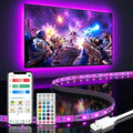 Bason TV LED Backlight for 55-65 inch TV, Bluetooth APP & Remote Control Strip Lights, Immersive Music Sync RGB USB Bias Lighting, Ambient TV Backlighting for Gaming, Movie & Home Theater Setup