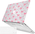 IBENZER Compatible with Old Version MacBook Air 13 Inch Case (2010-2017 Release). Models: A1466 / A1369, Plastic Hard Shell Case with Keyboard Cover for Mac Air 13, Bow, A13BOW+1