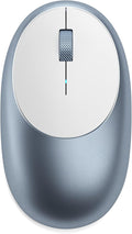 Satechi M1 Wireless Bluetooth Mouse, USB-C Rechargeable, Compact & Portable, for MacBook Air/Pro/Nro, iPad Air/Pro, iPad mini, Mac mini, iMac & Windows - Blue