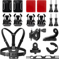 AKASO Action Camera Ski Kit Bundle for EK7000/EK7000 Pro/Brave 4/Brave 4 Pro/Brave 7 LE/Brave 7/Brave 8/V50X/V50 Pro/V50 Elite/GoPro Hero 13 12 11 10 9/DJI/Apexcam Action Camera