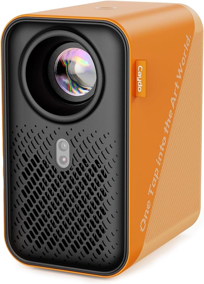 Caydo P1 Art Projector with Exclusive Drawing App for Artists, Portable Auto Focus & Keystone LED Projector for Drawing and Tracing, 4K Support, 100’’ Display, Compatible with iOS/Android, Upgraded