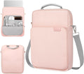 TiMOVO Laptop Sleeve Bag for MacBook Neo 13 inch 2026 Model A3404 with A18 Pro Chip, Handle Carrying Case with Shoulder Strap, Pink