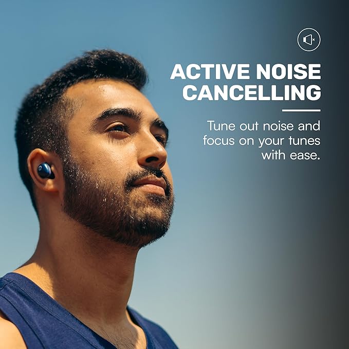 Raycon Fitness Bluetooth Wireless Earbuds + Microphone with Active Noise Canceling, Sweat & Water-Resistant Earphones, Running Headphones, Ear Buds Wireless Bluetooth 56 Hours Playtime (Green)