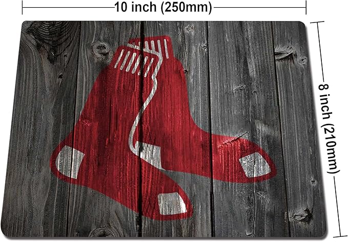 Wood Grain Design Sports Mouse Pad, Non-Slip Rubber Base Mousepad for Computers Laptop, Gaming Mouse Pads for Desk Office Supplies