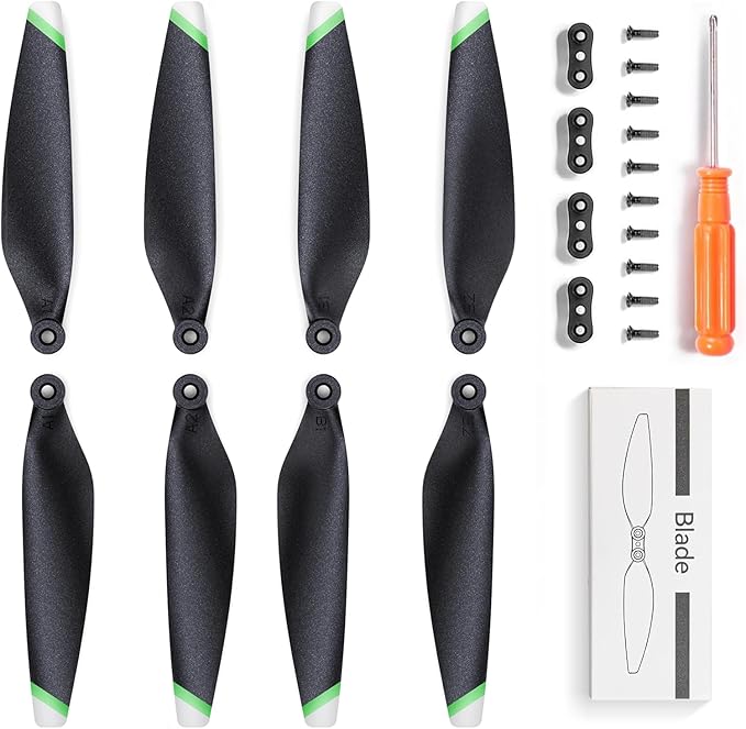 Gleesfun G11MINI 4K Drone with Extra 8 Packs Propellers Bundle