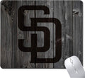 Wood Grain Design Sports Mouse Pad, Non-Slip Rubber Base Mousepad for Computers Laptop, Gaming Mouse Pads for Desk Office Supplies