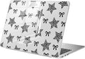 Compatible with MacBook Pro 16 inch Case M5 M4 M3 M2 M1 Pro/Max 2026-2021 A3429 A3428 A3403 A3186 A2991 A2780 A2485, Cute Zebra Stripe Star Bow Protective Hard Shell Clear Cover
