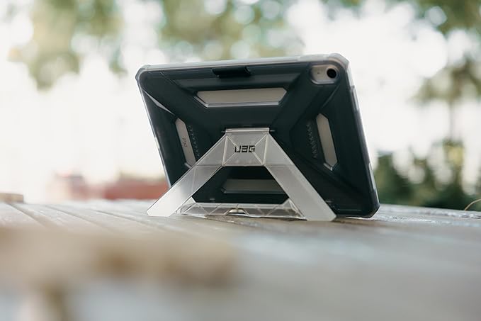 URBAN ARMOR GEAR UAG Designed for iPad Pro 11" 6th Gen 2025 M5, 5th Gen 2024 M4 Case A3357 A3358 A3359 - Rugged Protective Cover with Kickstand and Pencil Holder Scout Plus Black