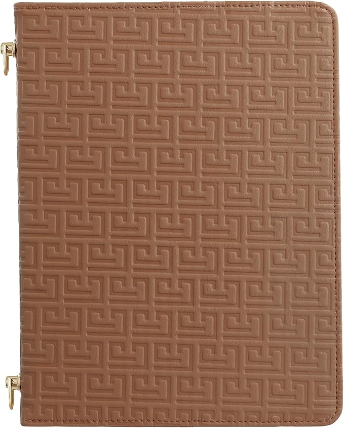 Handbag Case for iPad mini 7 2024/Mini 6th Generation Case, Techcircle Elegant Crossbody PU Leather Folio Envelope Pocket Stand Cover with Hand Strap+Shoulder Strap+Pencil Holder+Card Slots, Brown