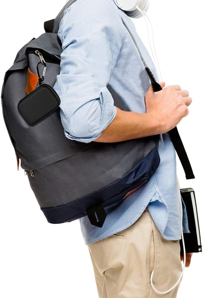 Hard Case Compatible with SanDisk 500GB/ 1TB/ 2TB/ 4TB Extreme Portable SSD - Up to 1050MB/s - USB-C, USB 3.2 Gen 2 - External for Solid State Drive. Carrying Travel Holder for USB Cables (Box Only)