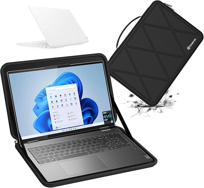 Smatree Hard EVA Protective Sleeve Compatible for 14 inch Lenovo Yoga Slim 7 Gen 8, 14 inch Yoga Pro 7i,for 14inch Acer Chromebook Vero 514/Spin 514 Case (X8252)