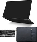 KECC Compatible with MacBook Pro 16 inch Case 2025 2024 2023 2022 2021 Release M4 M3 M2 M1 A3403 A3186 A2991 A2780 A2485 Protective Plastic Hard Shell + Keyboard Cover + Sleeve, Matte Black