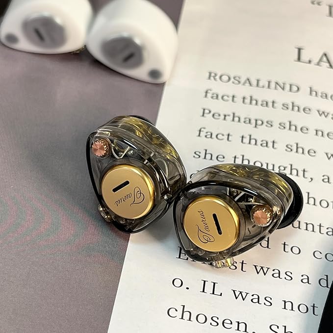KZ Taurus in Ear Monitor Headphones, Horizontal 2DD Gaming Earbuds Wired IEM in Ear Headphones, Noise Cancelling Ear Buds Sound Localization in-Ears for Singers Musicians Audiophiles
