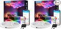 DAYBETTER Smart IC LED Strip Lights, BGRIC LED Lights for Bedroom, DIY Multiple Colors on One Line, App Control Color Changing Strip Lighting Music Sync Home Decor 16.4 ft (Pack of 2)