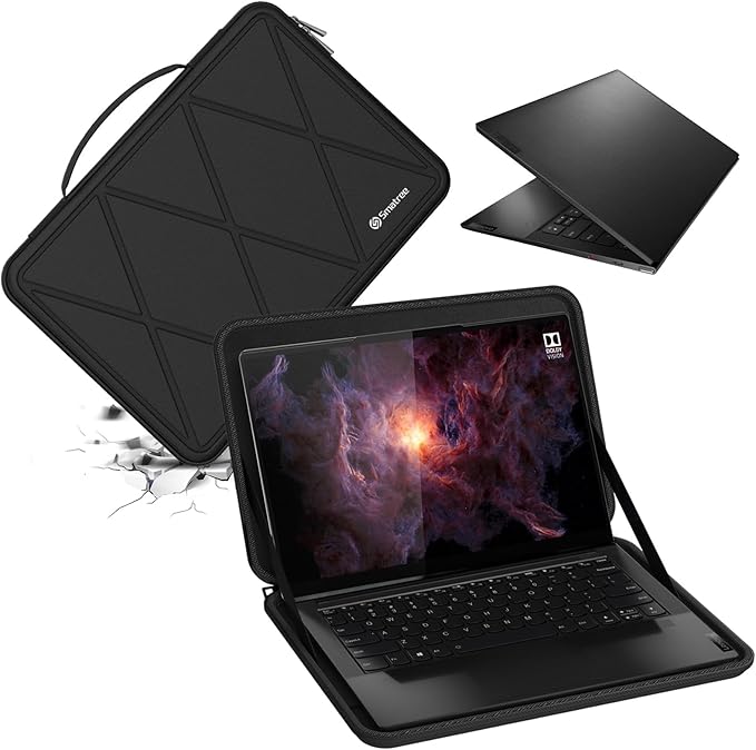 Smatree Hard EVA Protective Sleeve Case Compatible for 14 inch Lenovo Slim 9i, Anti-Shock and Waterproof Laptop Case (X8037)