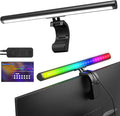 Smart Monitor Light Bar with RGB Backlight, Software-Controlled Screen & Music Sync, LED Monitor Lights for Gaming & Work with 16 Million Colors and 18 Modes – 16"