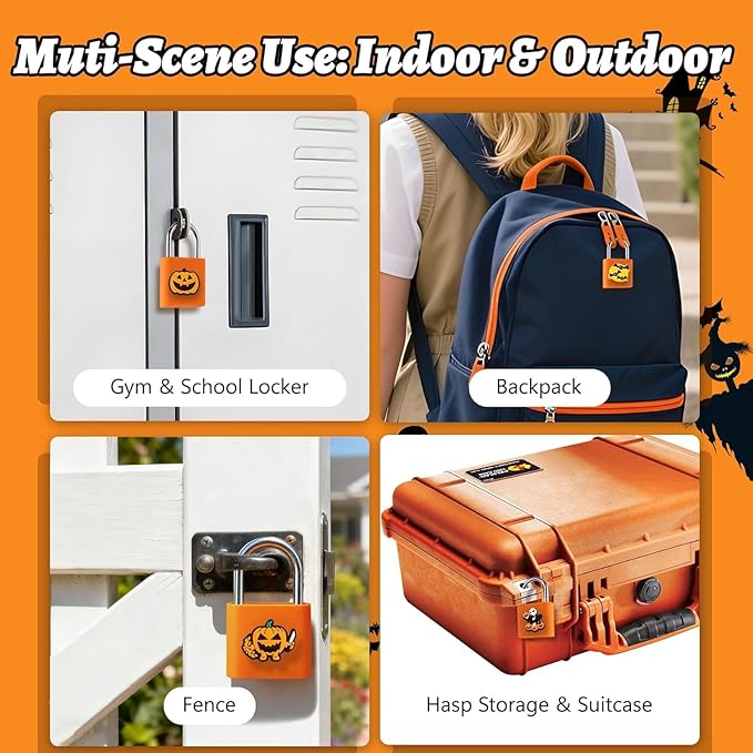 UMIKSMART Fingerprint Padlock, Keyless Fingerprint Padlock with USB Charging, Smart Keyless Padlock for School Locker, Gym Locker, Backpack and Travel Bag, Gift for Kids, Teens and Friends