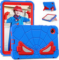 AKABEILA Compatible with Samsung Galaxy Tab A11+ 2025 11 inch Tablet Case，Lightweight Shockproof Rugged Protective Cover with Kickstand for Kids Children Boys Babies Blue Red